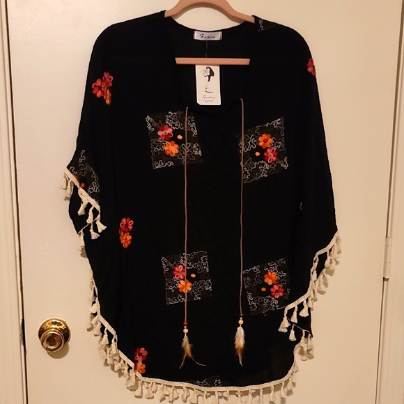 Fashion Brand Company Jackets & Blazers - Fashion Poncho Nwt